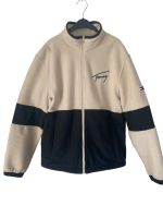 Tommy Hilfiger Jeans Fleecejacke in Beige & Schwarz, Größe M Bayern - Oberschneiding Vorschau