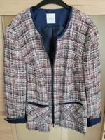 Jacke von Atelier, Gr. 52, blau gemustert Hessen - Nidderau Vorschau