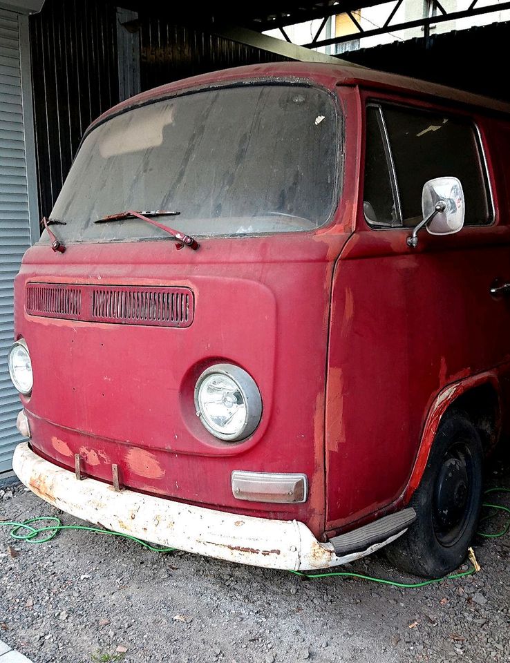 Vw T2ab 1972 Kastenwagen Registriert in Ulm