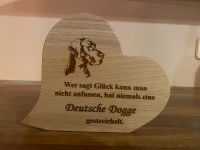 Herz aus Holz "Deutsche Dogge", Geschenk, Andenken, Deko Bayern - Eschlkam Vorschau