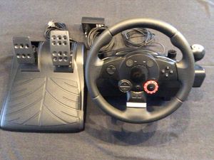 Logitech Lenkrad mit Pedalen PS3 Driving Force GT in Kr. Dachau -  Bergkirchen, Playstation gebraucht kaufen
