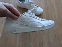 Puma Leder Sneaker Damen 37,5 weiß Vintage Dresden - Innere Altstadt Vorschau