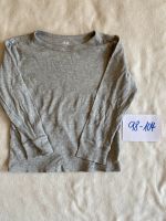 H&M Shirt Langarm Pulli Gr 98 104 grau meliert Nordrhein-Westfalen - Ratingen Vorschau