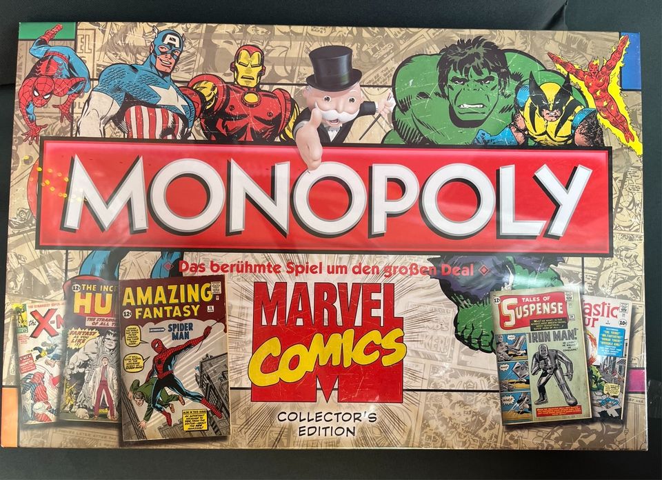 Monopoly MARVEL COMICS collectors edition OVP in Herzberg am Harz