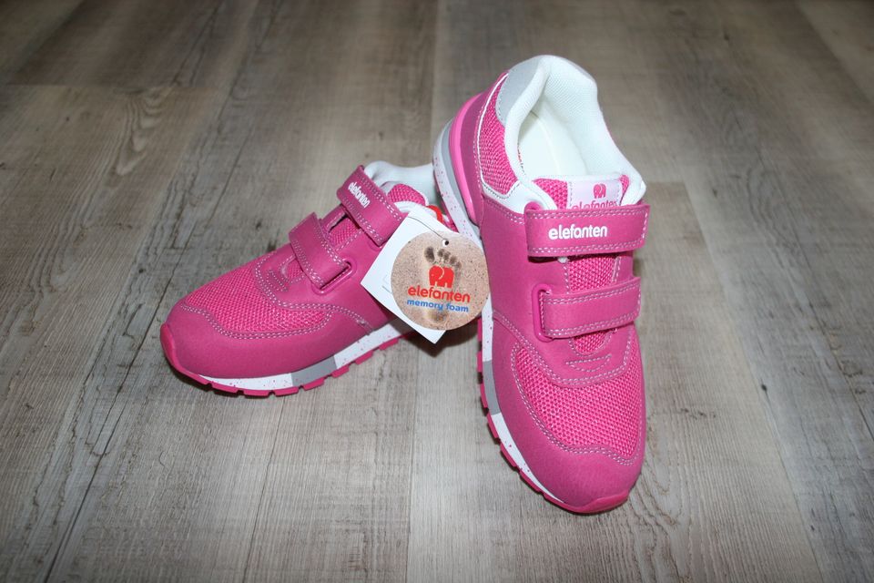 * NEU * coole Sneaker, Elefanten Selected, pink, Glitzer, Gr. 31 in Waltershausen