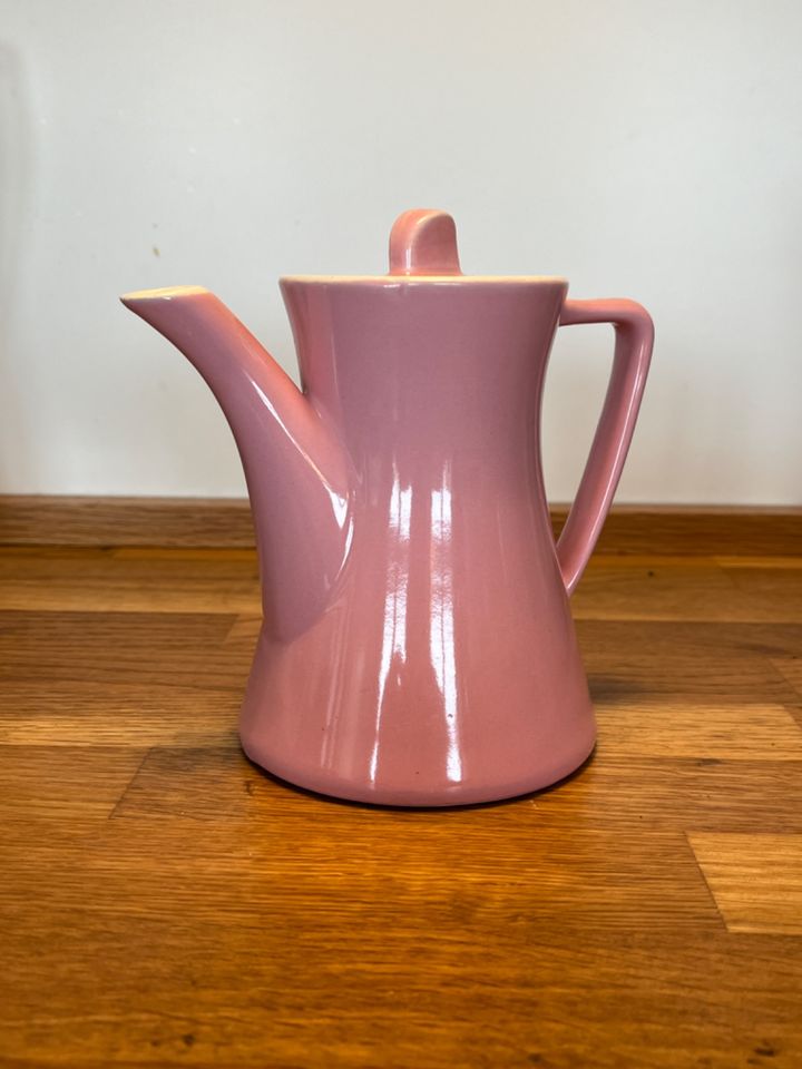 Melitta Kanne Teekanne Kaffeekanne rosa 50er Design in Bamberg