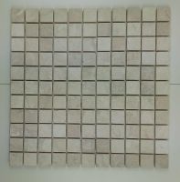 Mosaikfliese Naturstein Travetin Classic getrommelt 2,6x2,6x1cm Schleswig-Holstein - Hammoor Vorschau
