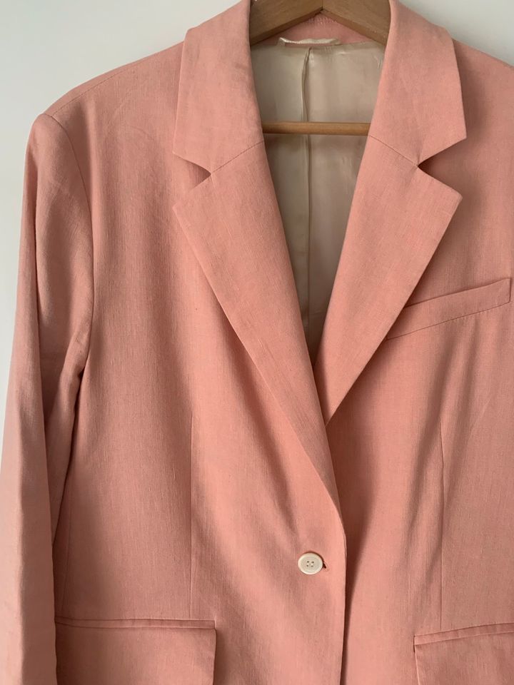 Gant Leinen Blazer Gr. 40 rosa neuwertig in Tamm