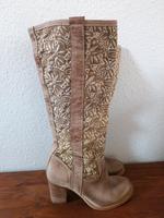 italienische Sommerstiefel Leder Größe 37 neuwertig Baden-Württemberg - Bruchsal Vorschau