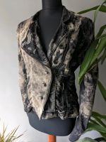 Batik Jeansjacke - Upcycling - Biker Style - Gr. 40 Baden-Württemberg - Öhringen Vorschau