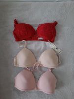 NEU 3 x BH ohne Bügel Esprit & H&M Gr. 80A bzw. 38 Berlin - Hellersdorf Vorschau