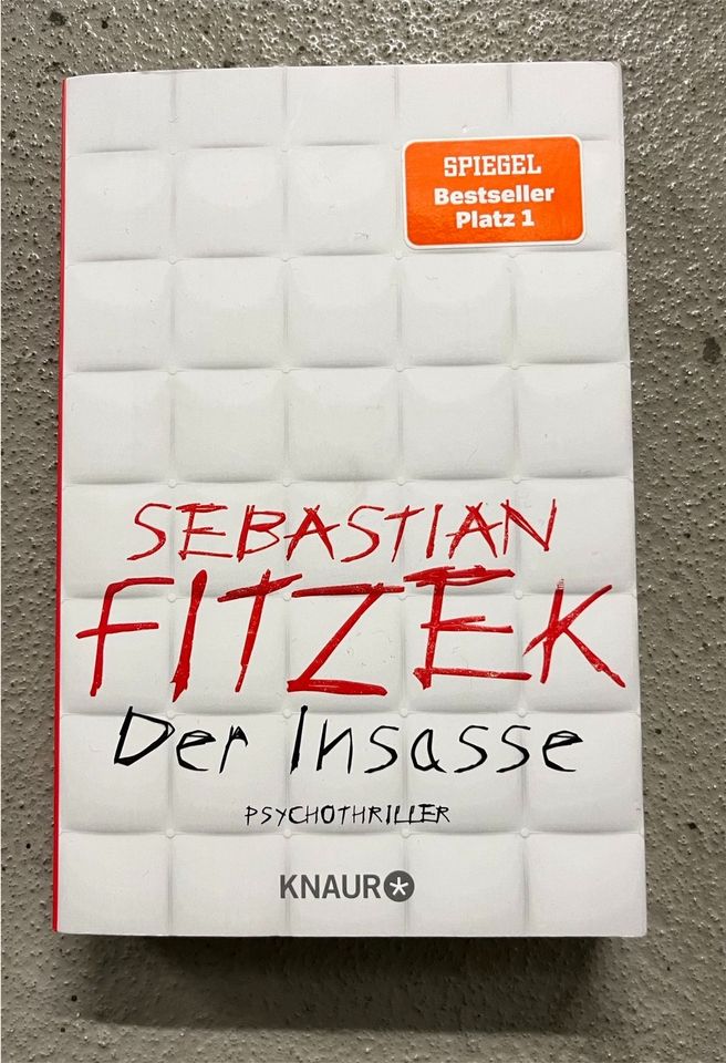 Sebastian Fitzek, der Insasse NEU in Schönefeld