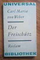 Reclam: Carl Maria von Weber "Der Freischütz" (1968) Brandenburg - Bad Belzig Vorschau
