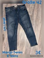 Größe 42 Mango Denim &Teens JeansHose (3/4 Länge) Hessen - Darmstadt Vorschau