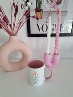 Blogger Tassenticker Kaffeetasse Tasse Flamingos Juli weiß rosa Baden-Württemberg - Philippsburg Vorschau