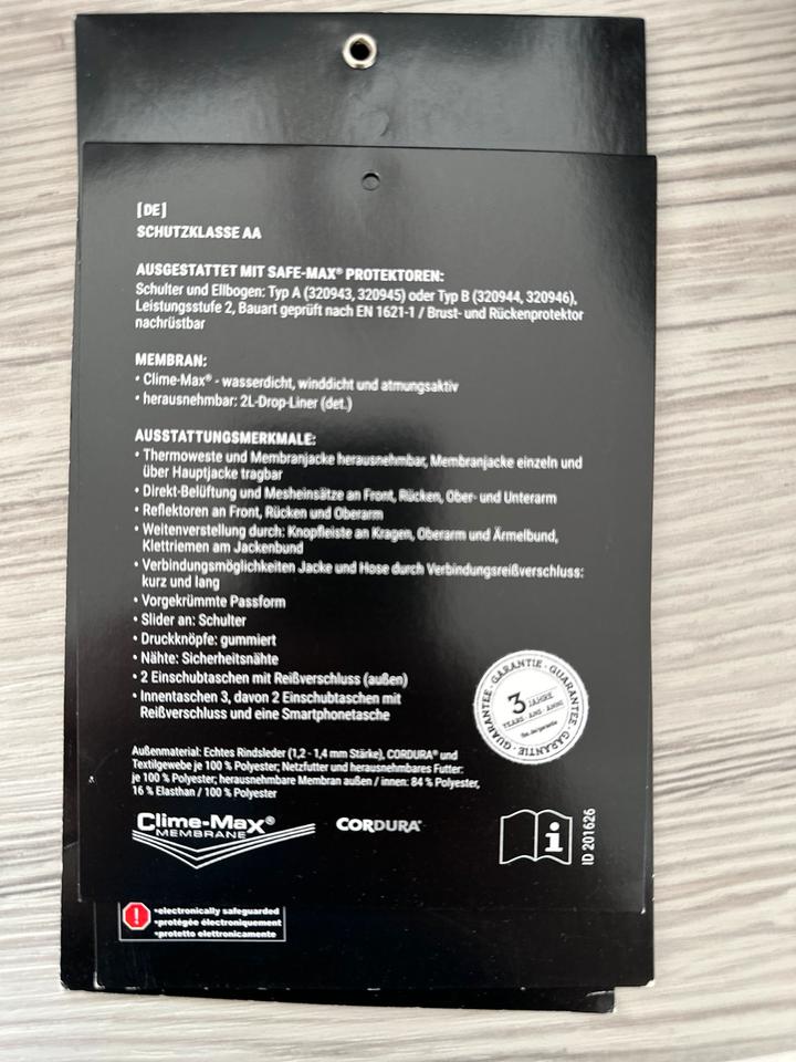 FLM Sports Damen Leder-/Textiljacke 3.1 schwarz S Motorradjacke in Oldenburg
