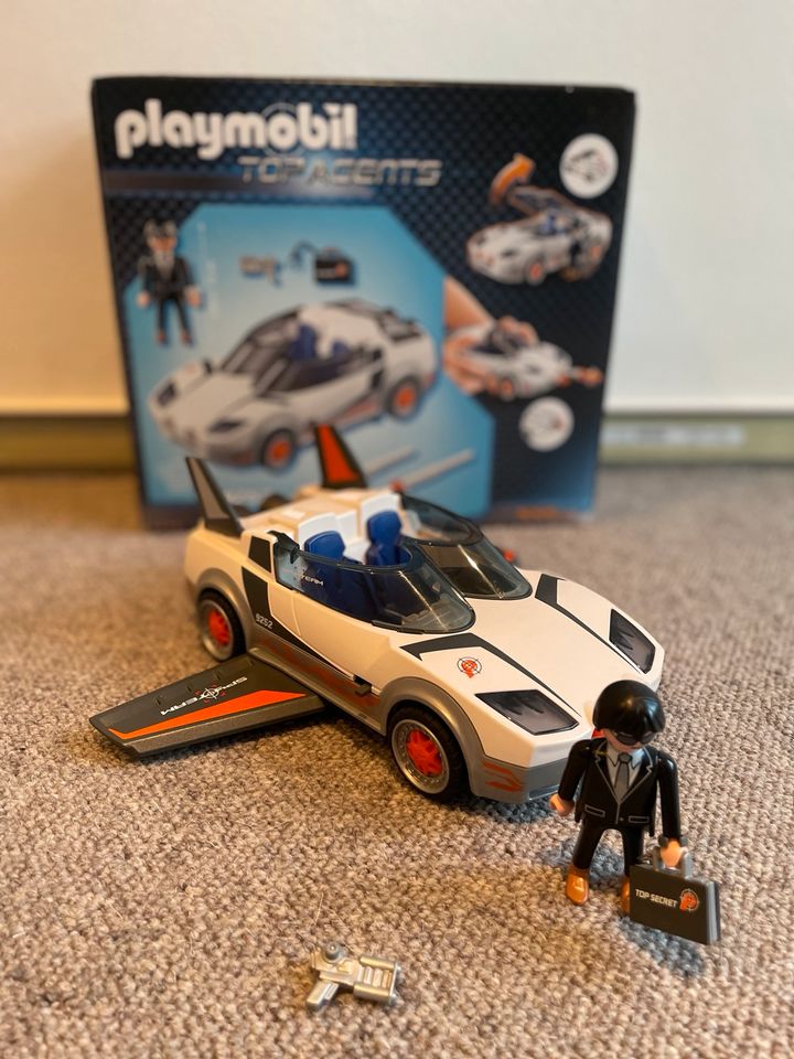 Playmobil Top Agent - Agent P.'s Spy Racer . in Niederfüllbach