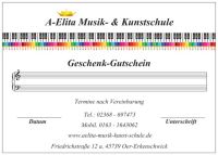 Gutscheine Musikunterricht & Kunstunterricht in Oer-Erkenschwick Nordrhein-Westfalen - Oer-Erkenschwick Vorschau