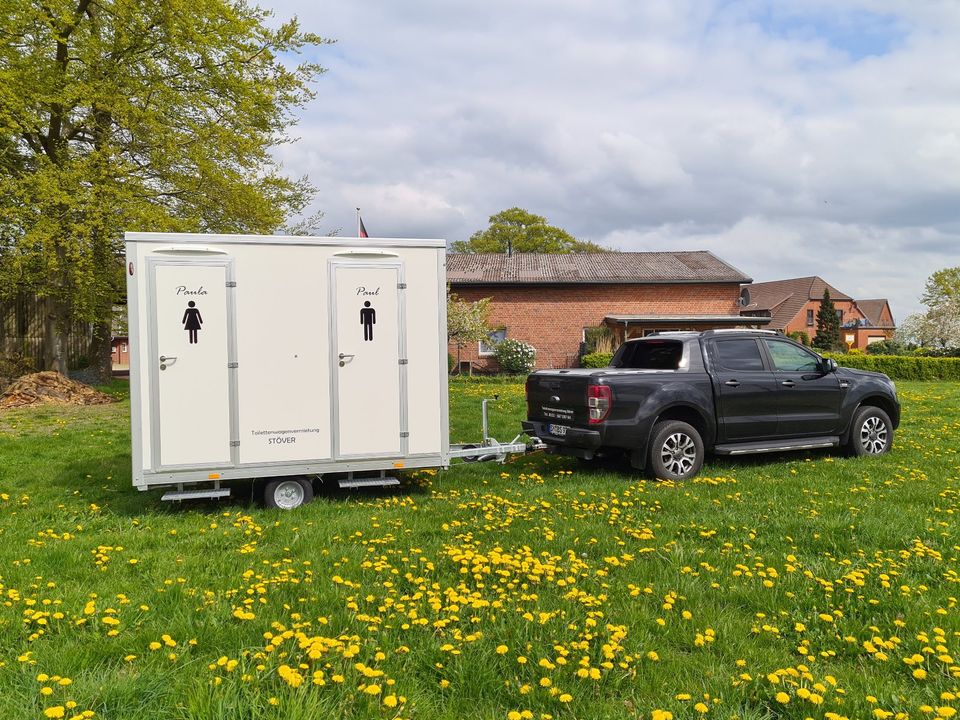 gepflegter Toilettenwagen zu vermieten in Twistringen