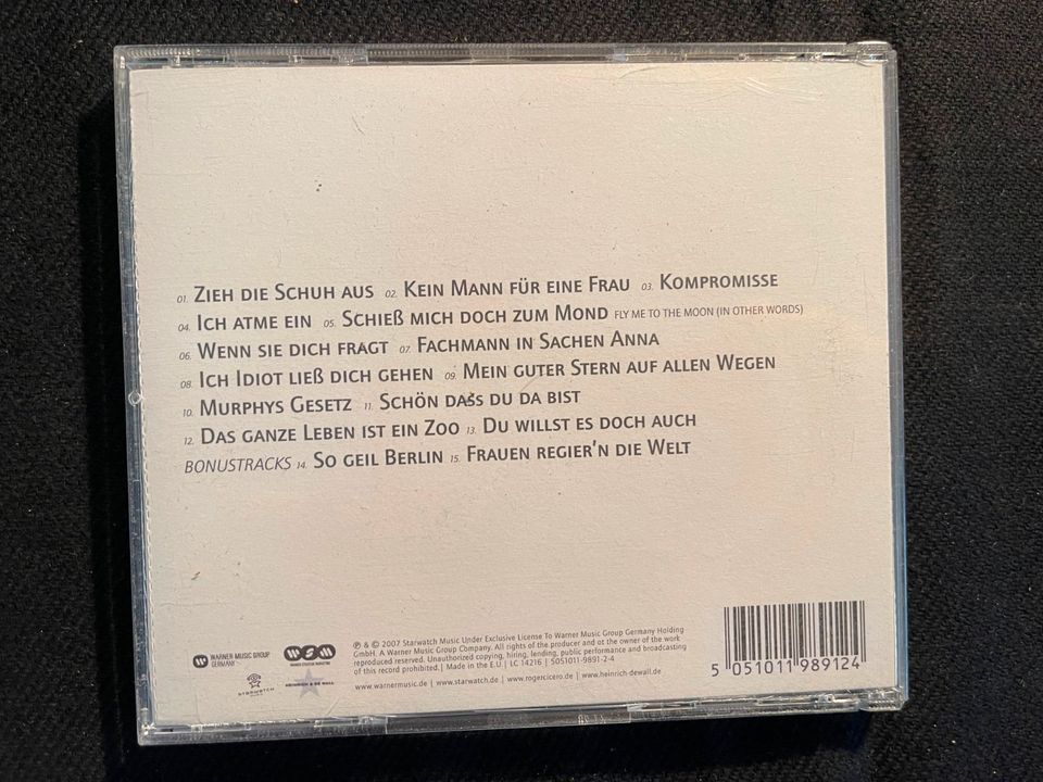 Roger Cicero  Männersachen  CD   Neu !! in Pulheim