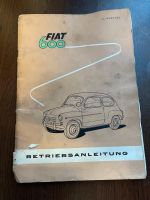 Fiat 600 Betriebsanleitung Nordfriesland - Husum Vorschau