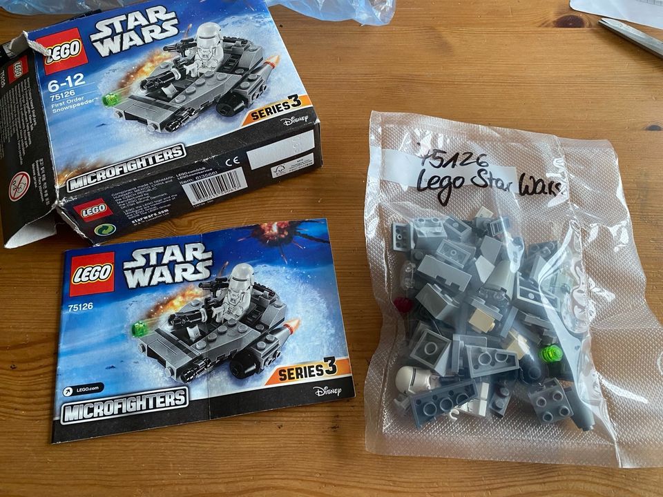 Lego Star Wars Microfighters Series 3 (75126) in Steinebach (Sieg)