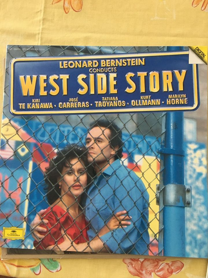 Schallplatte: Leonhard Bernstein:West Side Story in Friedberg (Hessen)