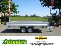 Humbaur HT 254118 gebremst Tandem Hochlader PKW Anhänger 2500 kg Bayern - Bergrheinfeld Vorschau