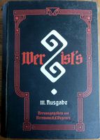 Wer ist`s III. Ausgabe von 1908 - unsere Zeitgenossen Rheinland-Pfalz - Niederfischbach Vorschau