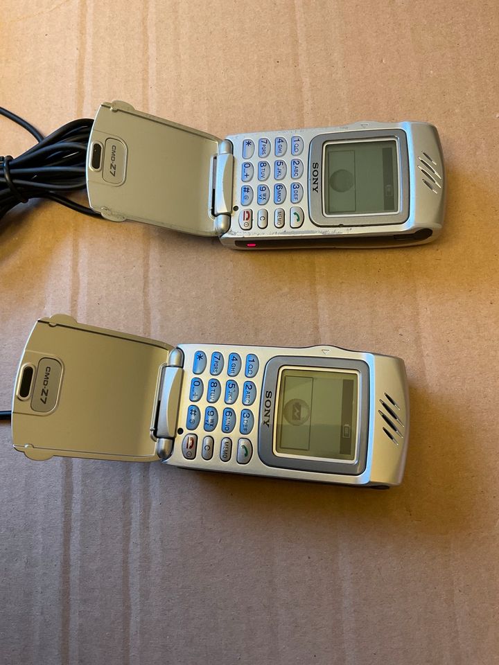 ** Sony Ericsson CMD-Z7 Handy GSM Jog-Dial Flip Vintage 2001 ** in Neuhausen ob Eck