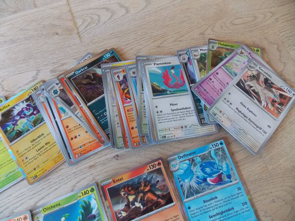 über 200 POKEMON Karten Obsidian Flammen auch sehr seltene Karten in Ostelsheim