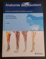 Anatomie der Haustiere Lehrbuch Thieme Verlag (7. Auflage) Nordrhein-Westfalen - Olpe Vorschau