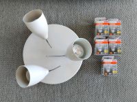 Ikea Deckenlampe (weiß) mit 5 Ersatzlampen Nürnberg (Mittelfr) - Oststadt Vorschau