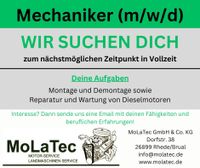 Mechaniker, Land und Baumaschinen, KFZ-Mechaniker Niedersachsen - Rhede Vorschau