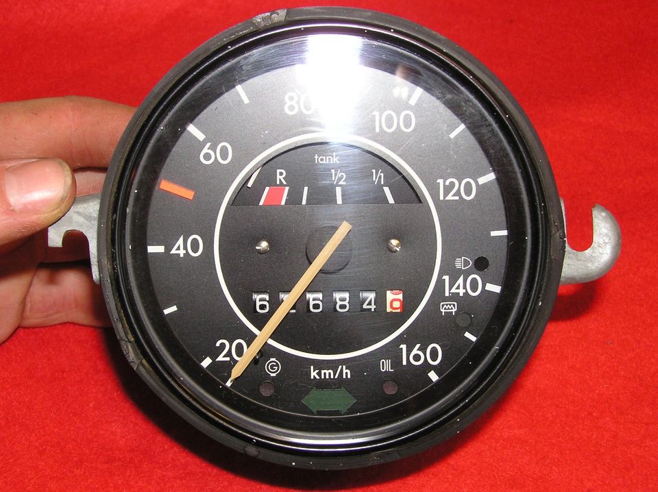 ORIGINAL VW Käfer 12´1981 Tacho 113957011 Tachometer Instrument in Kemnitz