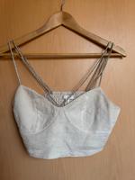H&M Top Neu viral Gr.S Glitzer Urlaub Ethno Festival Hippie Boho Thüringen - Jenalöbnitz Vorschau