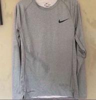 Nike Pro Dri-Fit Fitness Langarmshirt | grau | M | NEU Bayern - Obermaiselstein Vorschau