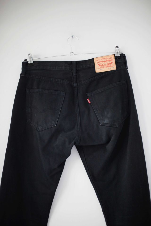 Levis 501 Hose Jeans schwarz basic W32 L34 straight fit gerade ge in Hamburg