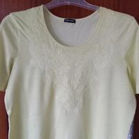 Gerry Weber Damen T-Shirt mit kurzen Ärmeln Gr 40 Top Zustand Nordrhein-Westfalen - Euskirchen Vorschau