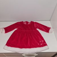 Weihnachtliches Kleid, Größe 74/80 Nordrhein-Westfalen - Hamm Vorschau