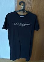 Calvin Klein Jeans Kleid T-Shirt-Kleid Schwarz Black Gr. M Hessen - Homberg (Efze) Vorschau
