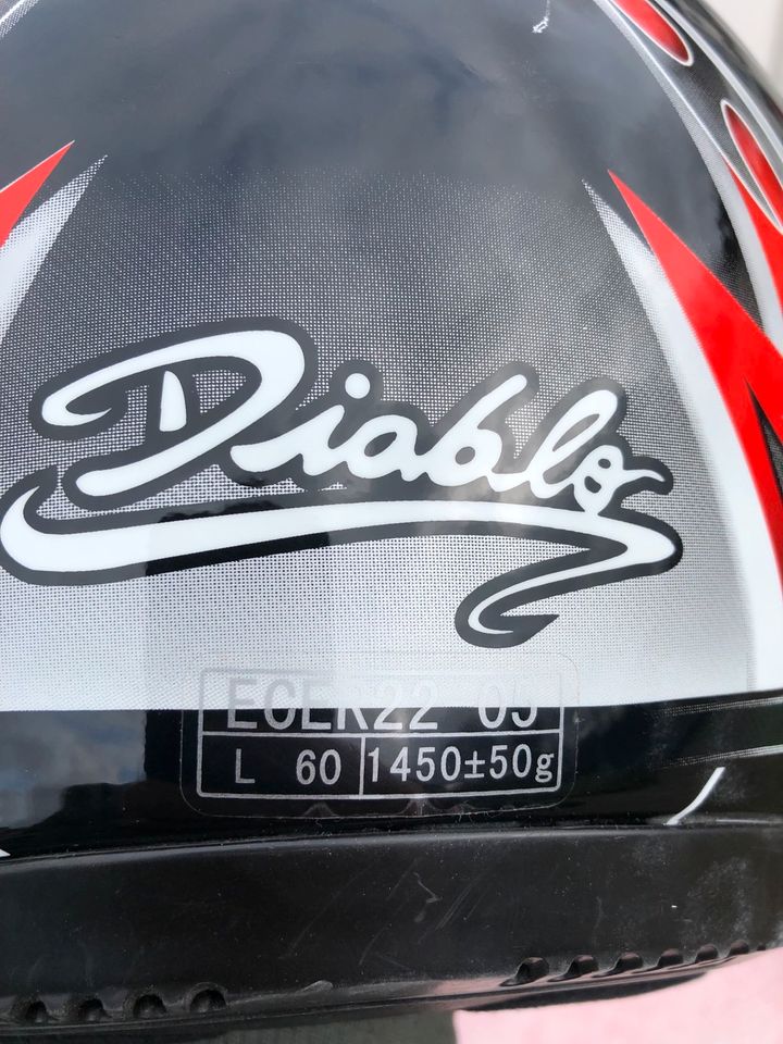 Motorrad und Roller helm Diablo in Gladbeck