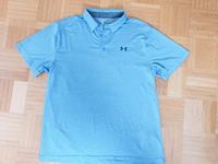 Under Armour XL Polo Golf Tech blau Shirt Poloshirt Hessen - Weilrod  Vorschau