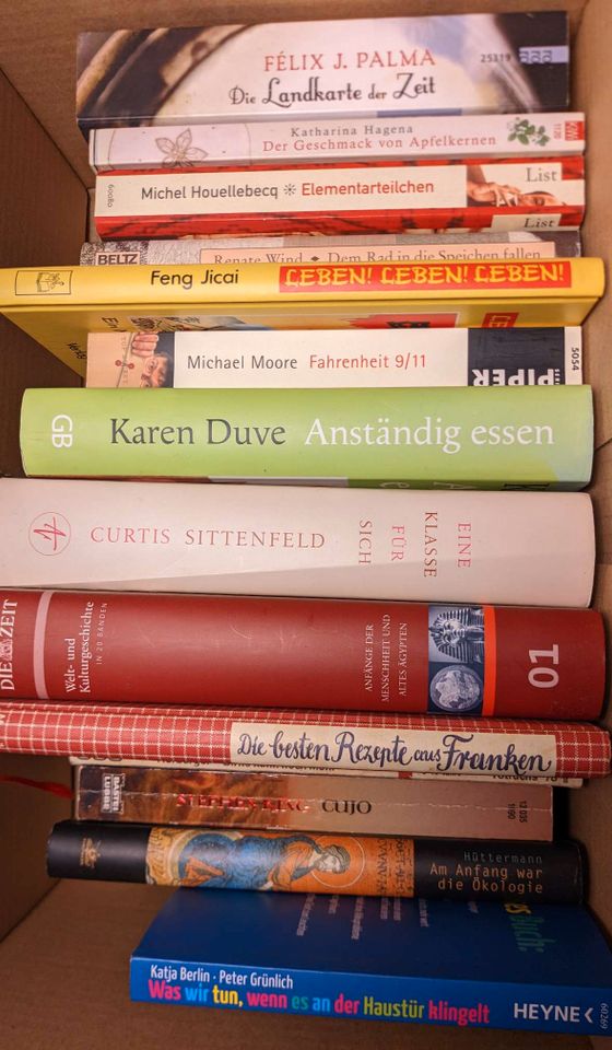 Büchersammlung Stephen King Fahrenheit Bonhoeffer Houellebecq... in Berlin