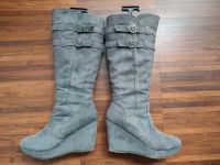 Schaftstiefel Damenstiefel Gr. 39/40, Marke limelight Farbe taupe Rheinland-Pfalz - Konz Vorschau