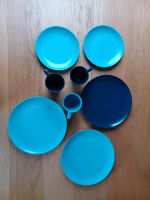 Ikea Geschirr blau 8 Teile Tassen Teller Hessen - Waldems Vorschau