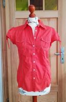 wNEU! Tommy Hilfiger Bluse Kurzarm Größe 38 orange Bayern - Weismain Vorschau