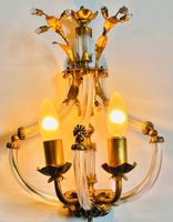 Antik Mid-Century Wandlampe Lampe Blattgold Hollywood Regency Nordrhein-Westfalen - Hagen Vorschau