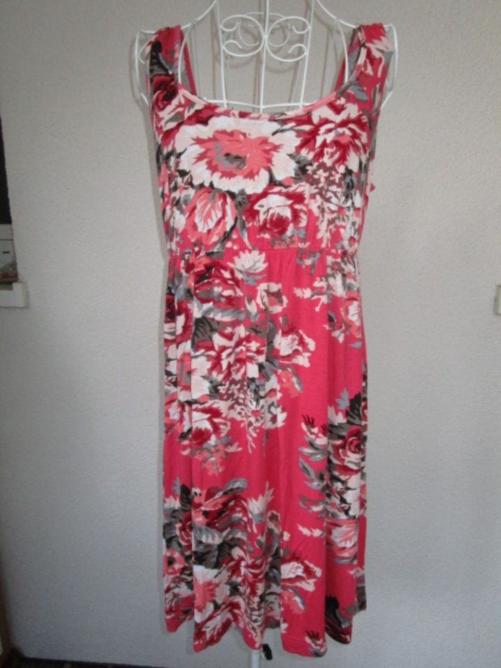 soyaconcept, florales Sommer Kleid, ohne Arm, Viscose, M in Köln