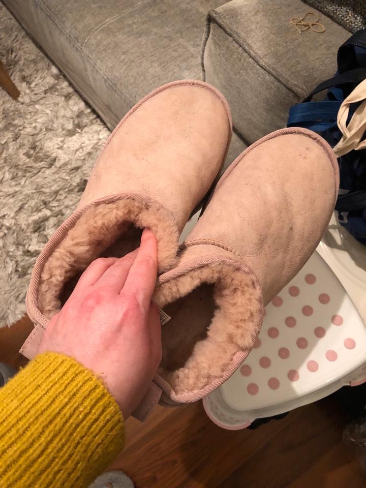 UGG Boots rosa Classic Ultra Mini NP: 170€ Gr.40 kurz modern in Hamburg